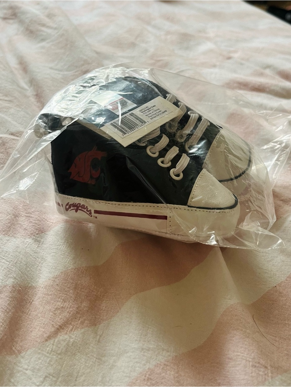 WSU Cougars Baby Sneakers